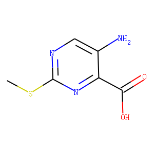 5-Amino-2-(methylthio)pyrimidine-4-carboxylic acid