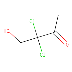 2-Butanone,  3,3-dichloro-4-hydroxy-