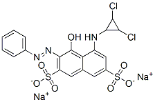 disodium 5-[(2,3-dichlorocyclopropyl)amino]-4-hydroxy-3-(phenylazo)naphthalene-2,7-disulphonate