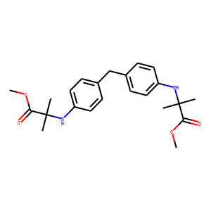 dimethyl N,N/'-(methylenedi-4,1-phenylene)bis[2-methyl-beta-alaninate]
