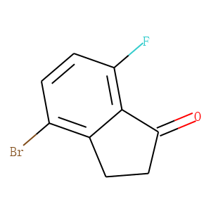 4-​Bromo-​7-​fluoro-​2,​3-​dihydroinden-​1-​one