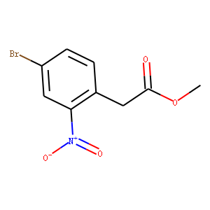 Methyl 2-(4-bromo-2-nitrophenyl)acetate