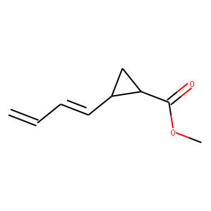 Cyclopropanecarboxylic acid, 2-(1,3-butadienyl)-, methyl ester, [1alpha,2alpha(E)]-