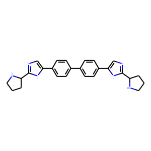 4,4''-Bis(2-((S)-pyrrolidin-2-yl)-1H-imidazol-5-yl)-1,1''-biphenyl