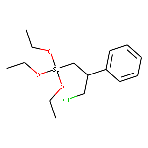 [2-[(chloromethyl)phenyl]ethyl]triethoxysilane
