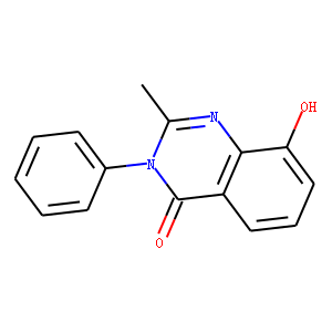 4(3H)-Quinazolinone,  8-hydroxy-2-methyl-3-phenyl-