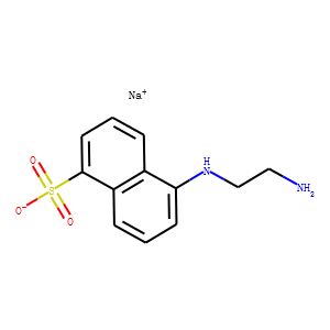 N-(Aminoethyl)-5-naphthylamine-1-sulfonic Acid Sodium Salt
