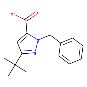 1-BENZYL-3-(TERT-BUTYL)-1H-PYRAZOLE-5-CARBOXYLIC ACID