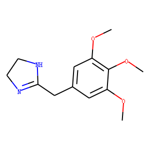 4,5-Dihydro-2-[(3,4,5-trimethoxyphenyl)methyl]-1H-imidazole