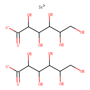 strontium D-gluconate (1:2)