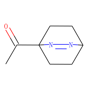 Ethanone, 1-(2,3-diazabicyclo[2.2.2]oct-2-en-1-yl)- (9CI)