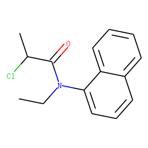 2-CHLORO-N-ETHYL-N-1-NAPHTHYLPROPANAMIDE