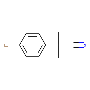 2-(4-Bromophenyl)-2-methylpropanenitrile