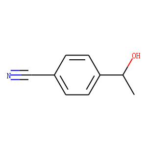 Benzonitrile, 4-[(1S)-1-hydroxyethyl]- (9CI)