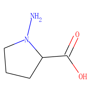 Proline, 1-amino- (9CI)