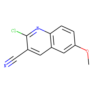 2-CHLORO-6-METHOXYQUINOLINE-3-CARBONITRILE