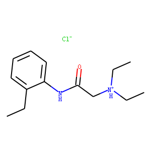 diethyl-[(2-ethylphenyl)carbamoylmethyl]azanium chloride