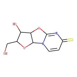  (2R)-2,3,3aβ,9aβ-Tetrahydro-3β-hydroxy-2α-(hydroxymethyl)-6H-furo[2',3':4,5]oxazolo[3,2-a]pyrimidi