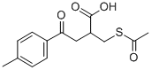 2-acetylthiomethyl-3-(4-methylbenzoyl)propionic acid