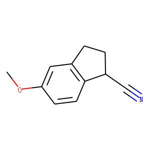2,3-DIHYDRO-5-METHOXY-1H-INDENE-1-CARBONITRILE