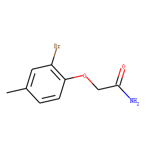 2-(2-bromo-4-methylphenoxy)acetamide