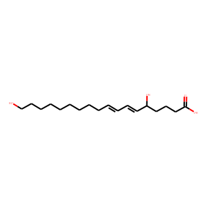 (5S,6E,8Z)-5,18-Dihydroxy-6,8-octadecadienoic Acid