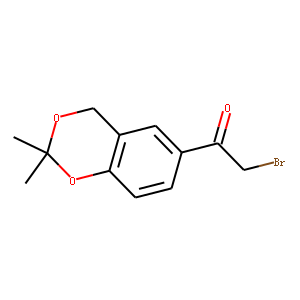 Ethanone, 2-bromo-1-(2,2-dimethyl-4H-1,3-benzodioxin-6-yl)-