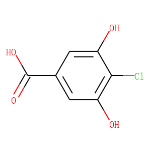 4-Chloro-3,5-dihydroxybenzoic acid