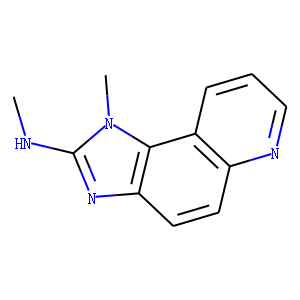 1-Methyl-2-methylaminoimidazo[4,5-F]quinoline