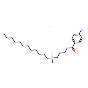 3-[(4-aminobenzoyl)amino]propyl-dodecyl-dimethyl-azanium bromide
