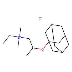 1-(3-(Dimethylamino)propoxy)adamantane ethyl iodide