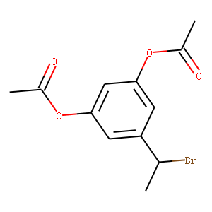 1-(3,5-Diacetoxyphenyl)-1-bromoethane