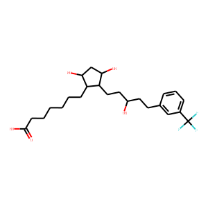 17-trifluoromethylphenyl-13,14-dihydro trinor Prostaglandin F1α