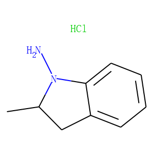 2,3-Dihydro-2-methyl-1H-indol-1-amine Hydrochloride