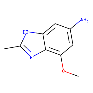 1H-Benzimidazol-5-amine,7-methoxy-2-methyl-(9CI)