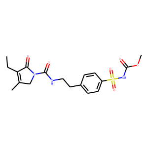 N-[[4-[2-[[(3-Ethyl-2,5-dihydro-4-methyl-2-oxo-1H-pyrrol-1-yl)carbonyl]amino]ethyl]phenyl]sulfonyl]c