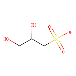 2,3-dihydroxypropanesulphonic acid