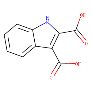 1H-indole-2,3-dicarboxylic acid