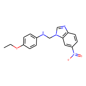 1H-Benzimidazole-1-methanamine, N-(4-ethoxyphenyl)-6-nitro-