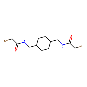 N,N/'-[(1,4-Cyclohexylene)bis(methylene)]bis(2-bromoacetamide)