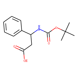 (S)-3-Phenyl-3-(tert-butoxycarbonylamino)propanoic Acid