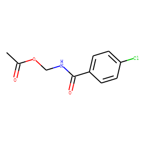 N-(acetoxymethyl)-4-chlorobenzamide