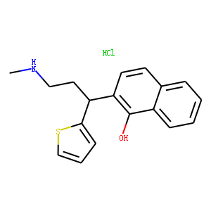 2-[3-(Methylamino)-1-(2-thienyl)propyl]-1-naphthalenol Hydrochloride