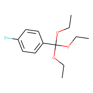 1-fluoro-4-(triethoxymethyl)benzene
