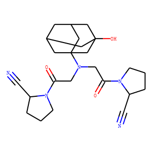 (2S,2’S)-1,1’-[[(3-Hydroxytricyclo[3.3.1.13,7]dec-1-yl)imino]bis(1-oxo-2,1-ethanediyl)]bis-2-pyrroli