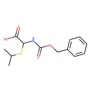 2-(benzyloxycarbonyl)-2-(isopropylthio)acetic acid