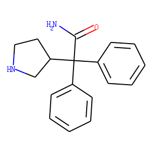 α,α-Diphenyl-3-pyrrolidineacetamide