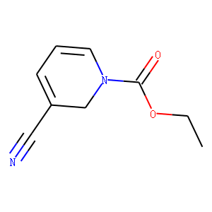 1(2H)-Pyridinecarboxylic  acid,  3-cyano-,  ethyl  ester