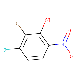 2-Bromo-3-fluoro-6-nitrophenol