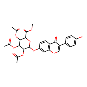 Daidzein 7-Tri-O-acetyl-β-D-glucuronic Acid Methyl Ester